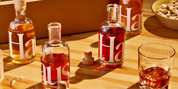 Spiced Cherry joins Haus' six other apéritif flavors. Photo: Haus' Facebook.