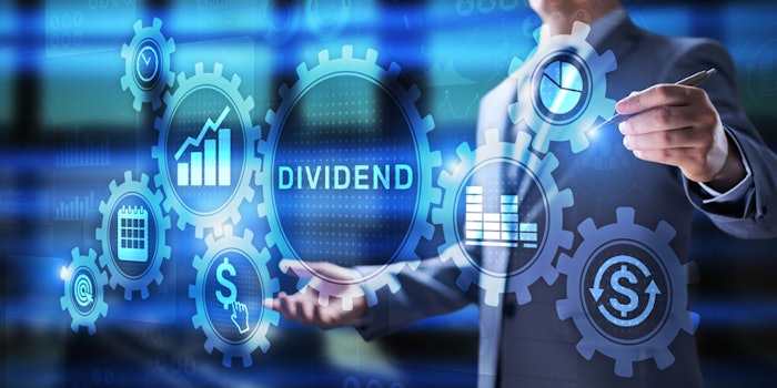 The dividend is payable April 6, 2021 to shareholders.