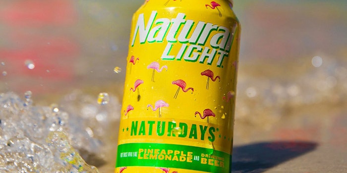 This is the second flavor to join the Naturday collection. Photo: Natural Light's Facebook.