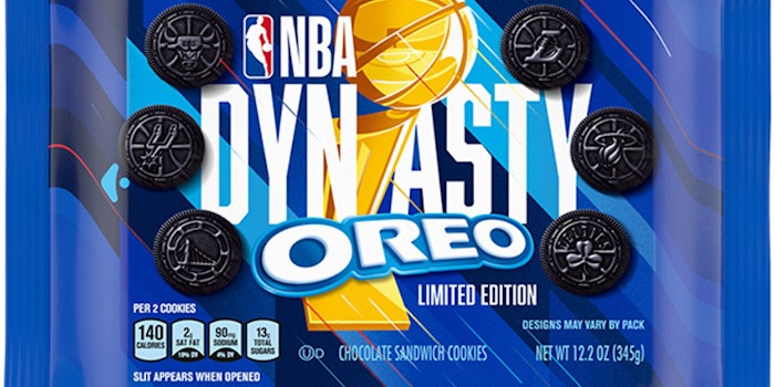The first retail launch within the partnership will be an Oreo and NBA crossover.