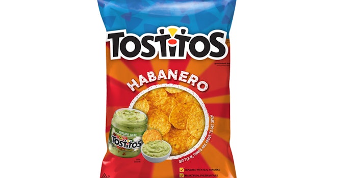 The chips are seasoned with real habaneros. Photo: Tostitos.