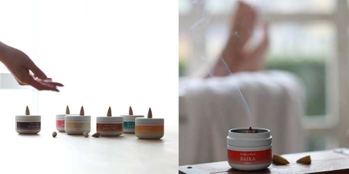 The line is inspired by 1,000 year old recipes and are hand made in Japan.