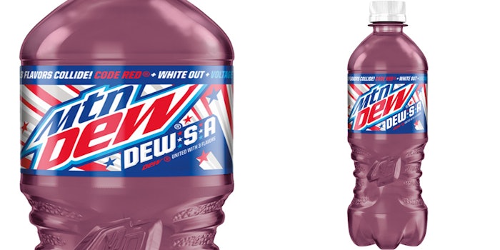 Mountain Dew's Dew-S-A is available for a limited time. Photo: Mountain Dew.