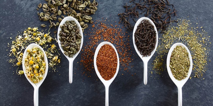 The Mane Source branding highlights a range of single origin tea extracts which are manufactured close to source.