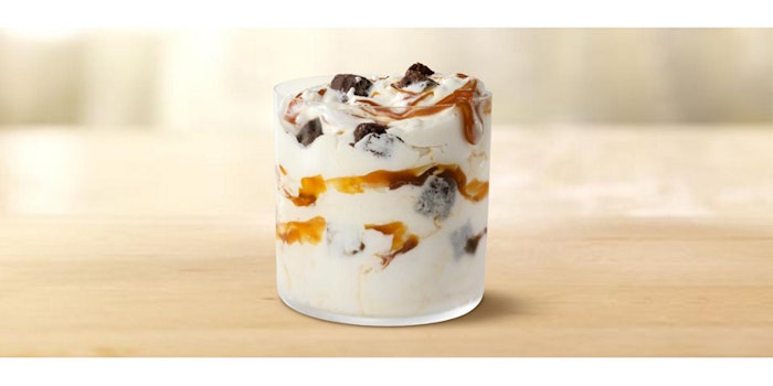 The new flavor will hit menus nationwide for a limited time. Photo: McDonald's.