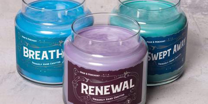 Based in Buffalo, New York, the company launched eight candles for this collection. Photo: Pour & Penchant.