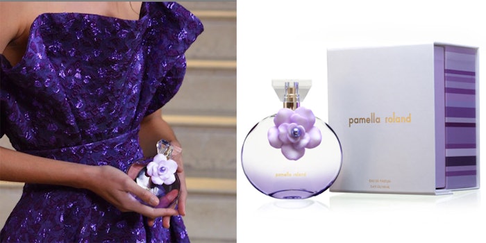The fragrance has notes of citrus and fruit with a heart of rose. Photo: Pamella Roland.