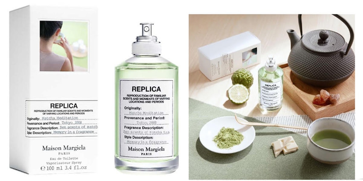 Matcha tea sales perfume