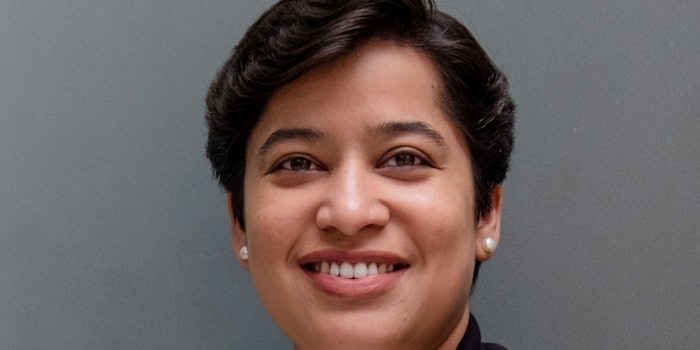 Chaitra Deodhar, Ph.D., contributor to RIFM’s environmental safety assessment of fragrance ingredients.