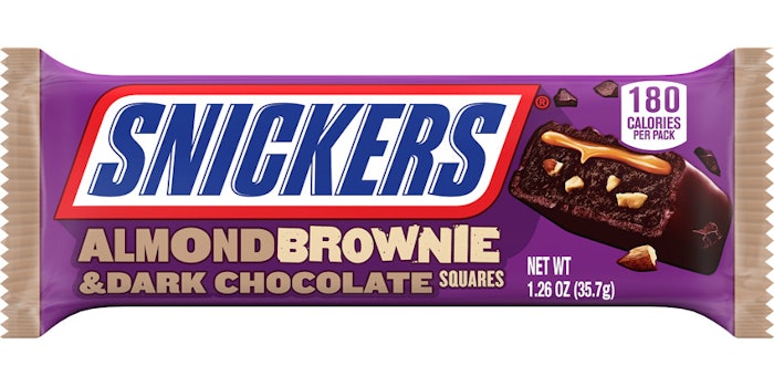 The new Snickers flavor joins the line of brownie snickers bars and ice creams. Photo: Snickers.