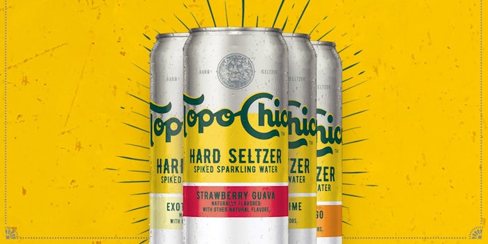 The line of hard seltzer is available in four flavors.
