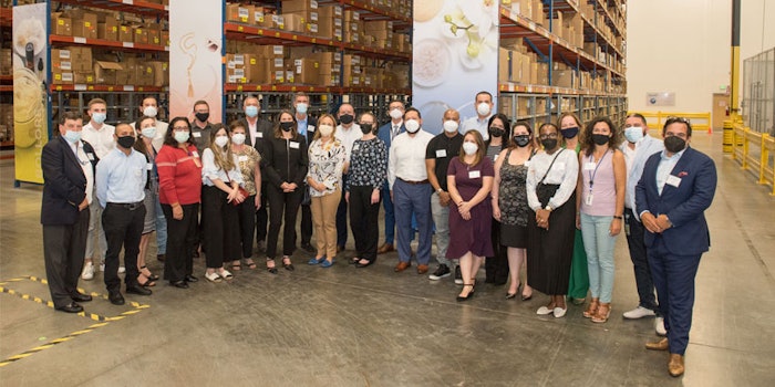 The Heinemann Americas and Bolloré Logistics Americas teams at launch event celebrating their new partnership in the Americas