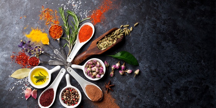 Many of this month’s ingredients feature sweet, spicy and warm notes.