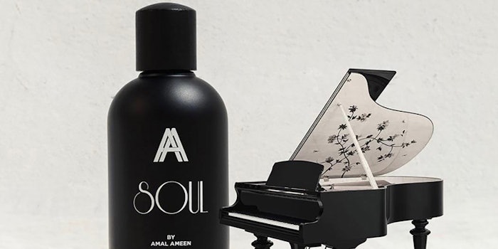 The fragrance comes in a limited-edition box. Photo: Amal Ameen Beauty.