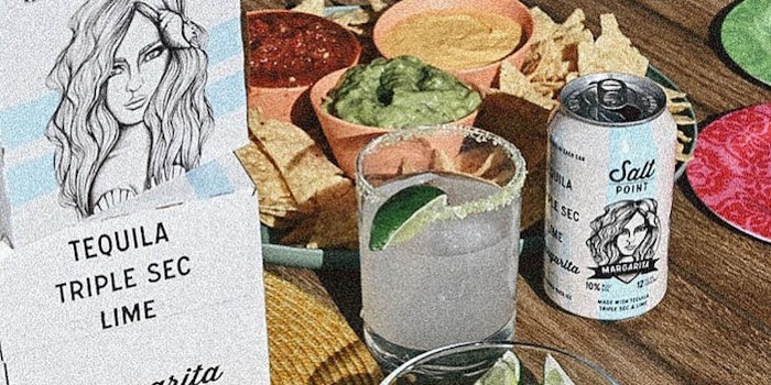 The drink joins Salt Point's line of canned cocktails like Moscow Mule, Greyhound and Gin Highball.