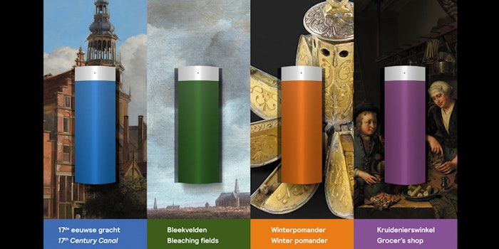 Users can smell the 17th century artwork through the fragrance box. Photo: Mauritshuis.