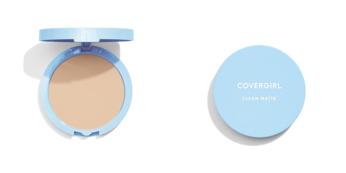 Covergirl's Clean Matte Pressed Powder.