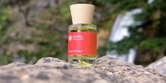 The fragrance was inspired by Spain's natural landscapes.
