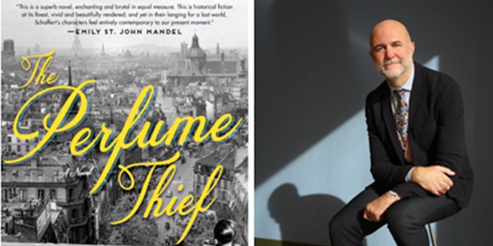 Timothy Schaffert's The Perfume Thief mixes perfumery, crime, suspense and real world events.