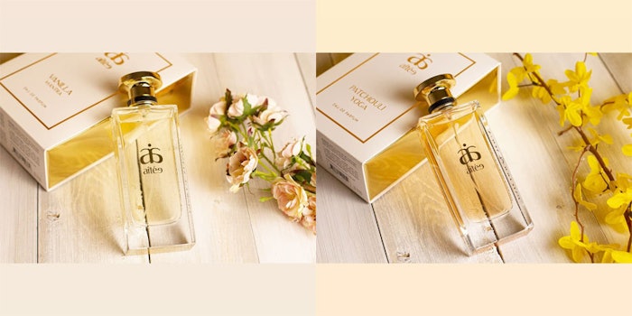 Perfumes online containing patchouli