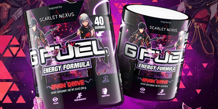 This launch marks the second collaboration between G Fuel and Bandai Namco. Photo: G Fuel.