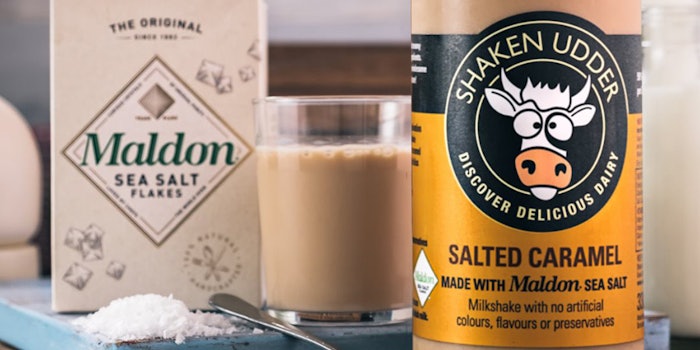 Salted Caramel joins several other 750 ml milkshake flavors. Photo: Shaken Udder Milkshakes' Facebook.