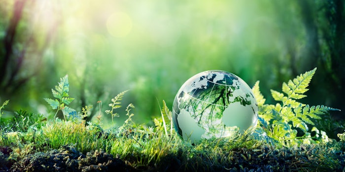 The certification reflects renewable and sustainable raw material sourcing for the certified ingredients.