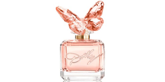 The fragrance is currently available in a small discovery size.