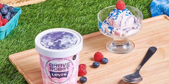The flavor is inspired by Levi’s commitment to sustainable denim and conscious consumption.