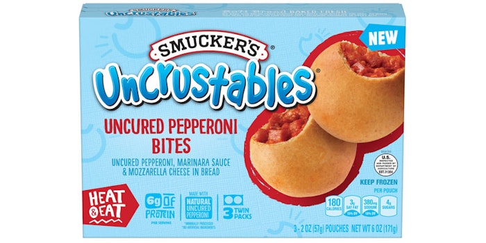 The savory pepperoni flavor is made without artificial ingredients.