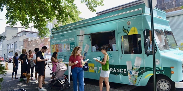 The brand is touring United States cities in an ice cream truck.