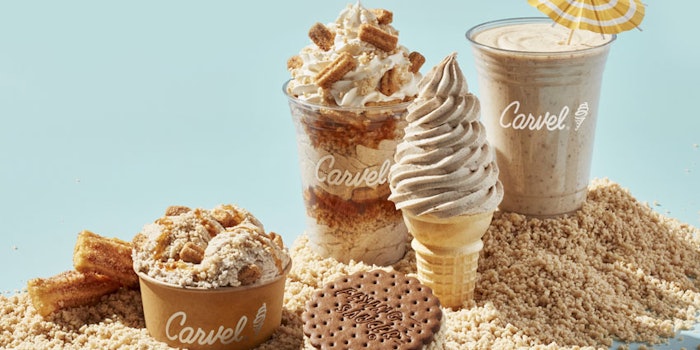 The launch includes a limited-time lineup of Churro Ice Cream treats.