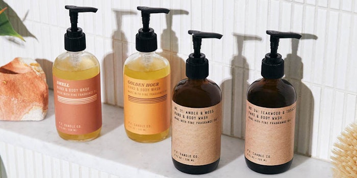 Each fragrance oil-infused product is marketed as lightly scented, made with a vegan and cruelty-free formula, and is packaged in recyclable glass bottles.