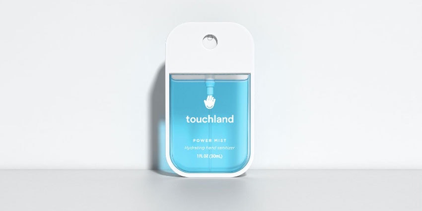 Touchland Relaunches Power Mist Moisturizing Hand Sanitizers
