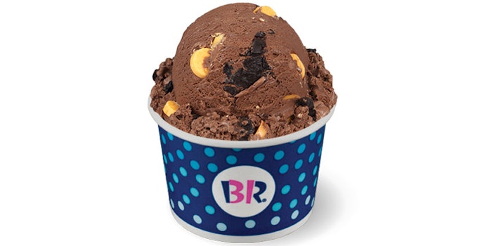 Hidden Treasure features a Belgian chocolate base with a chocolate cookie swirl.