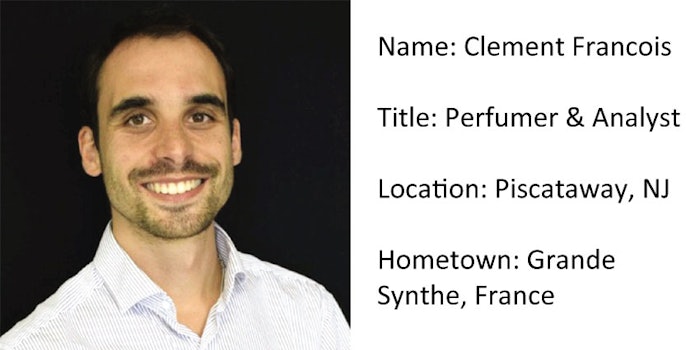 September's Profiles column features Clement Francois, perfumer analyst at Sozio.