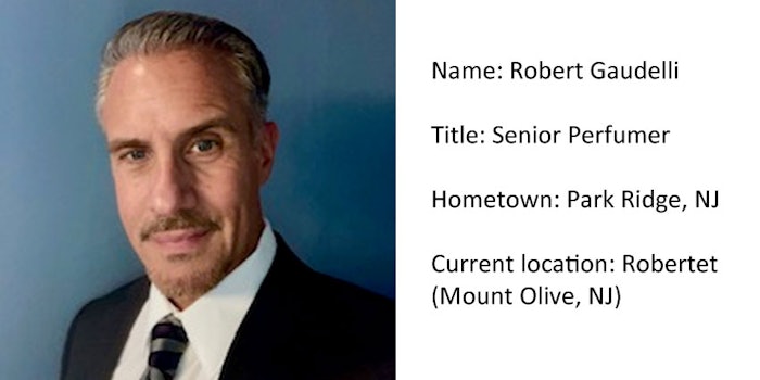 The Robertet perfumer shares his journey, current projects and more.