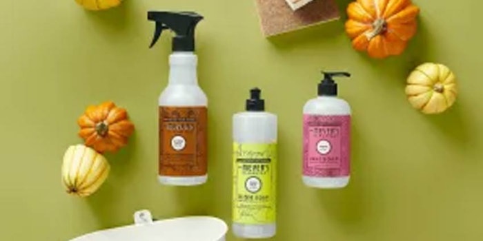The spiced pumpkin cleaning products are available exclusively from Grove Collaborative.