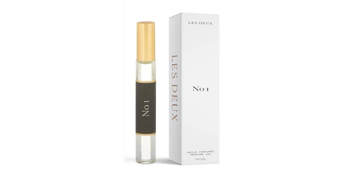 The summer products include a candle and roll-on perfume.