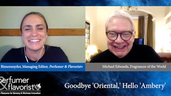 P&F+ connects with Michael Edwards to discuss updating his Fragrance Wheel and sheds light on the future of the industry.