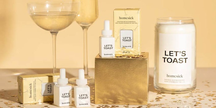 Users can customize the fragrance experience with their smartphones.