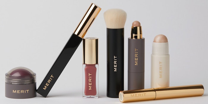 Merit launched as a minimalist beauty line in January 2021.