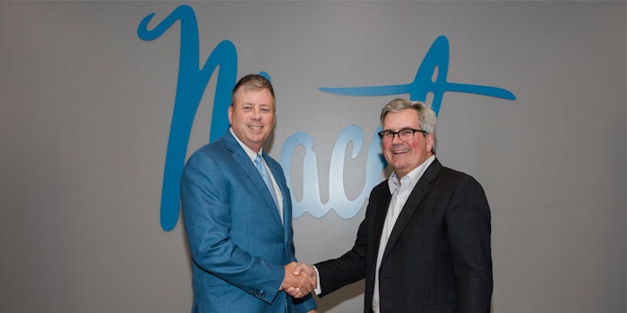 L to R: Kelly Brannen, Niacet CEO, Neil Cracknell, Kerry global president and CEO, AH&N.