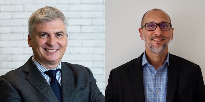 R to L: David Ellison, president, Consumer Fragrances; Ramon Brentan regional genearl manager, Greater Asia, Scent.