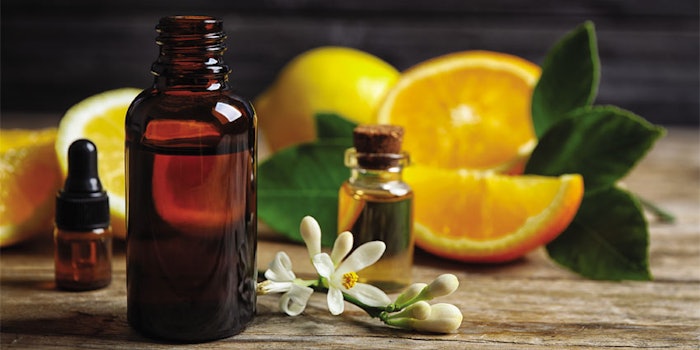Part 3 of 3: Fingerprint chromatographs of esters-containing essential oils: neroli oil, petitgrain bigarade oil and petitgrain oil Paraguay.