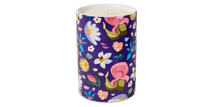 The Alice in Wonderland candle celebrates the film's 70th anniversary.