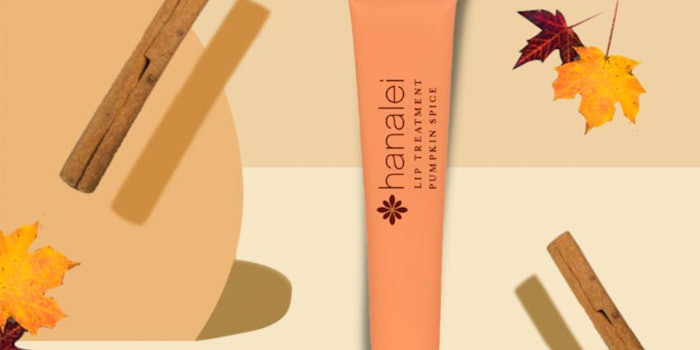 Kukui Oil Lip Treatment Pumpkin Spice combines Hawaiian Kukui nut oil with agave nectar, grape seed oil and shea butter.
