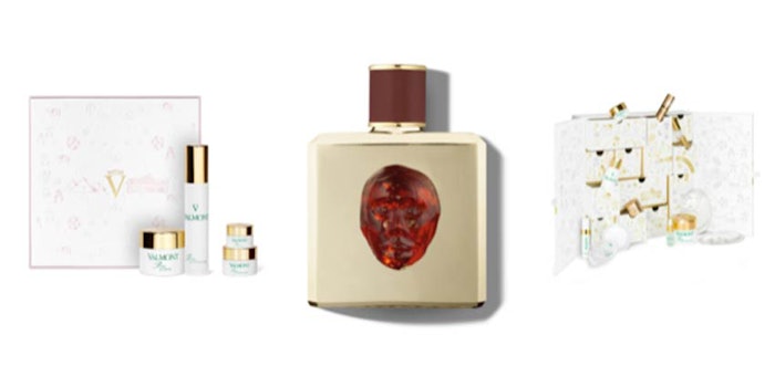 Valmont's holiday fragrance, Zafferano, is the latest in its Venice collection and features notes of saffron, bigarade flower and oriental scents.