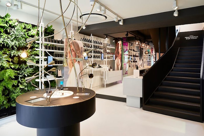 The concept store, the House of Schwarzopf, opened in Berlin, Germany.