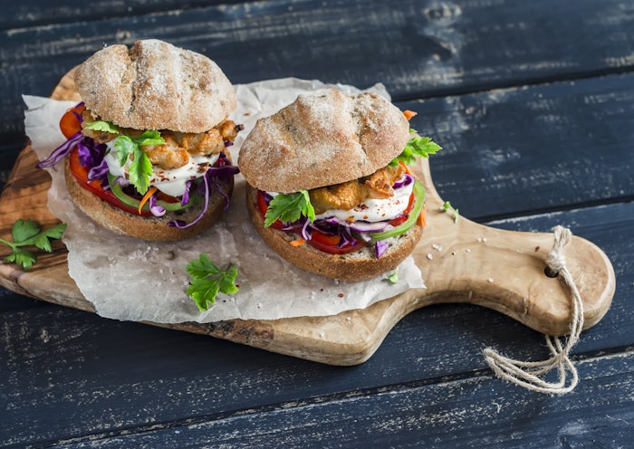 Burger patties are the preferred form for plant-based protein due to its cost-effective and hassle-free production and distribution process.